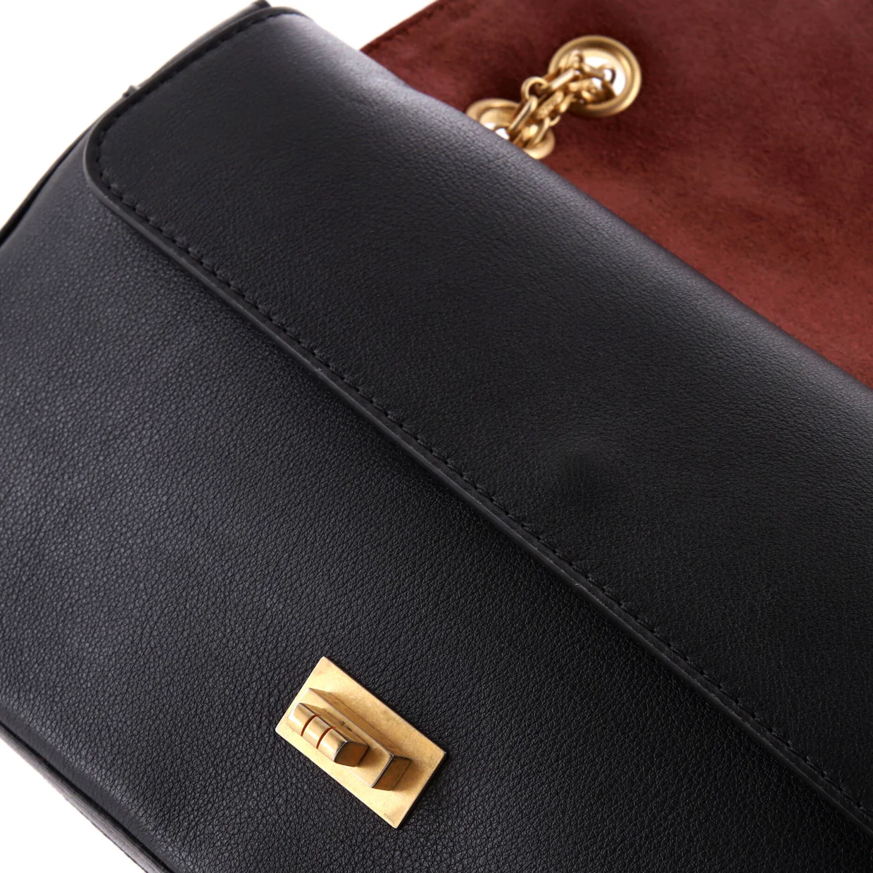 Nude Medallion Reissue 2.55 Flap Bag Calfskin 226 - Deep Luxury