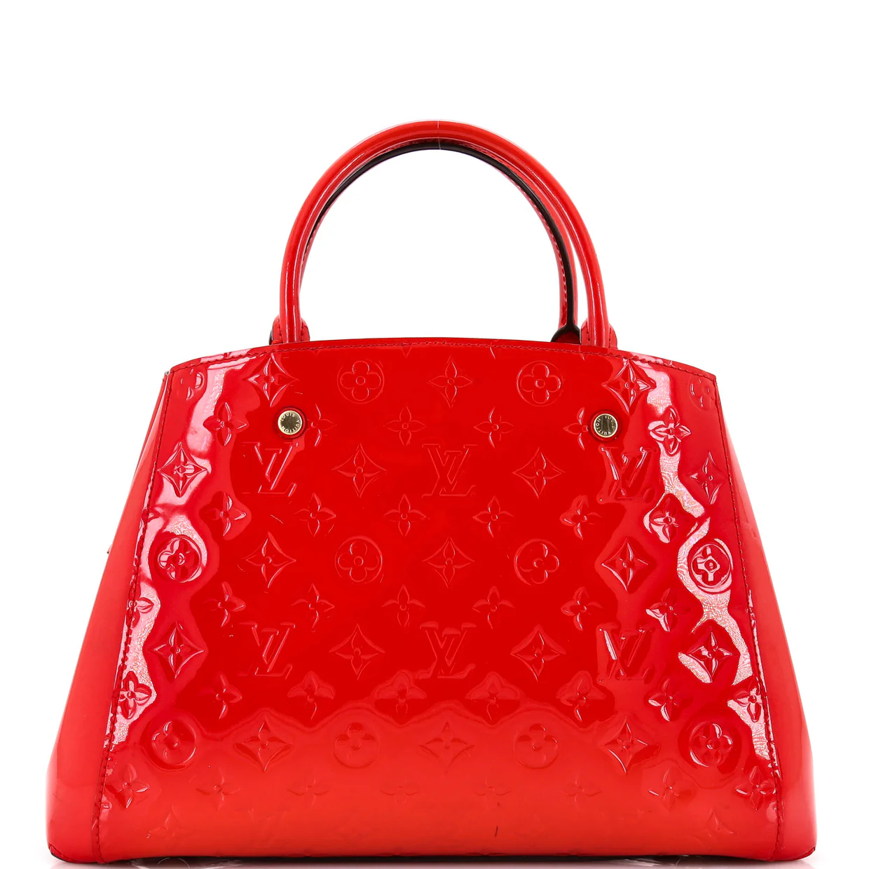 Montaigne Handbag Monogram Vernis MM - Deep Luxury