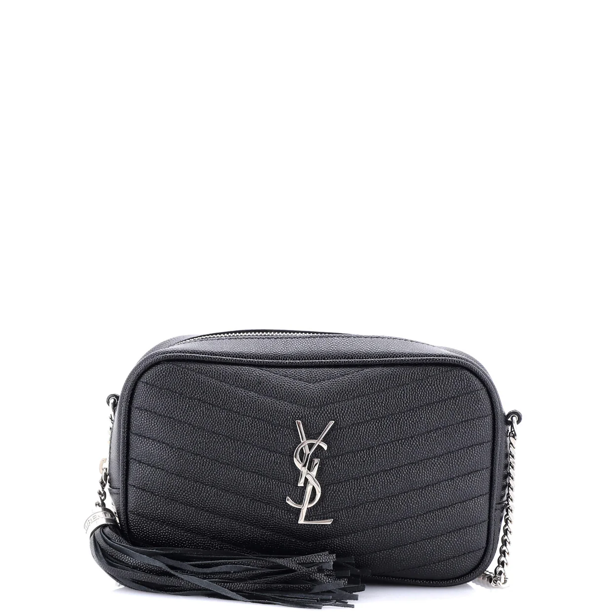 Lou Camera Bag Matelasse Chevron Leather Mini - Deep Luxury