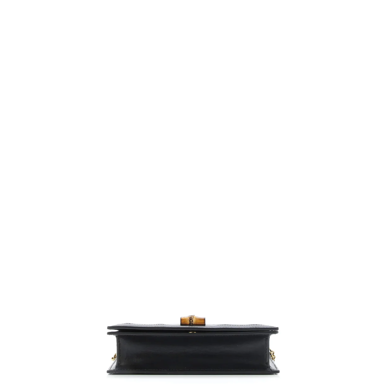 Diana Bamboo Chain Flap Bag Patchwork Leather Mini - Deep Luxury