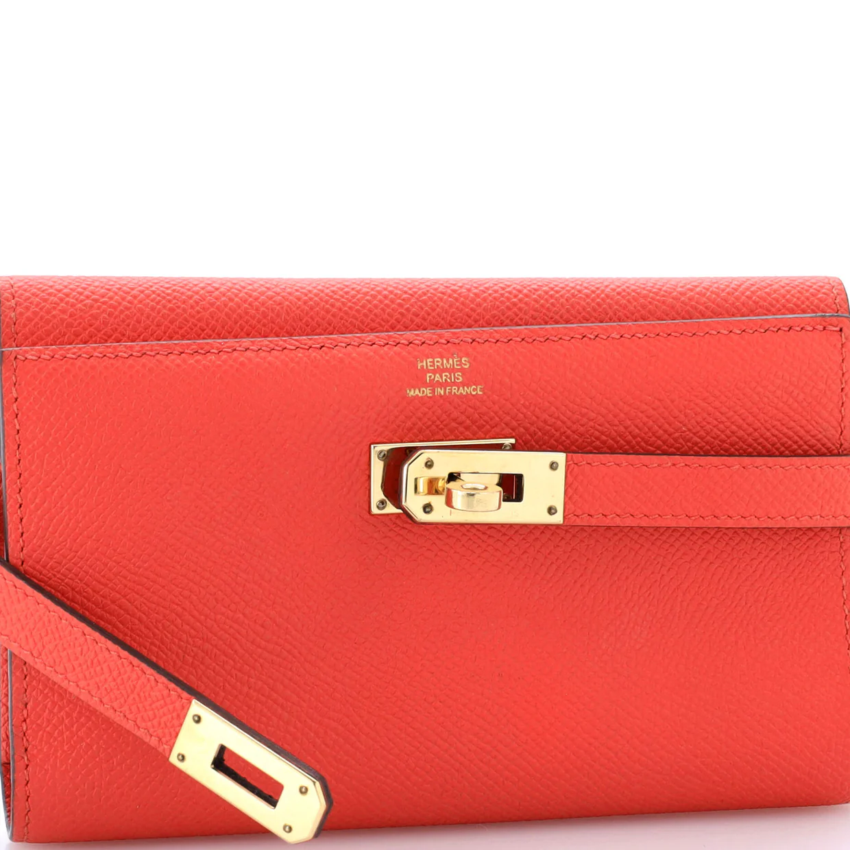 Kelly Trifold Wallet Epsom Medium - Deep Luxury