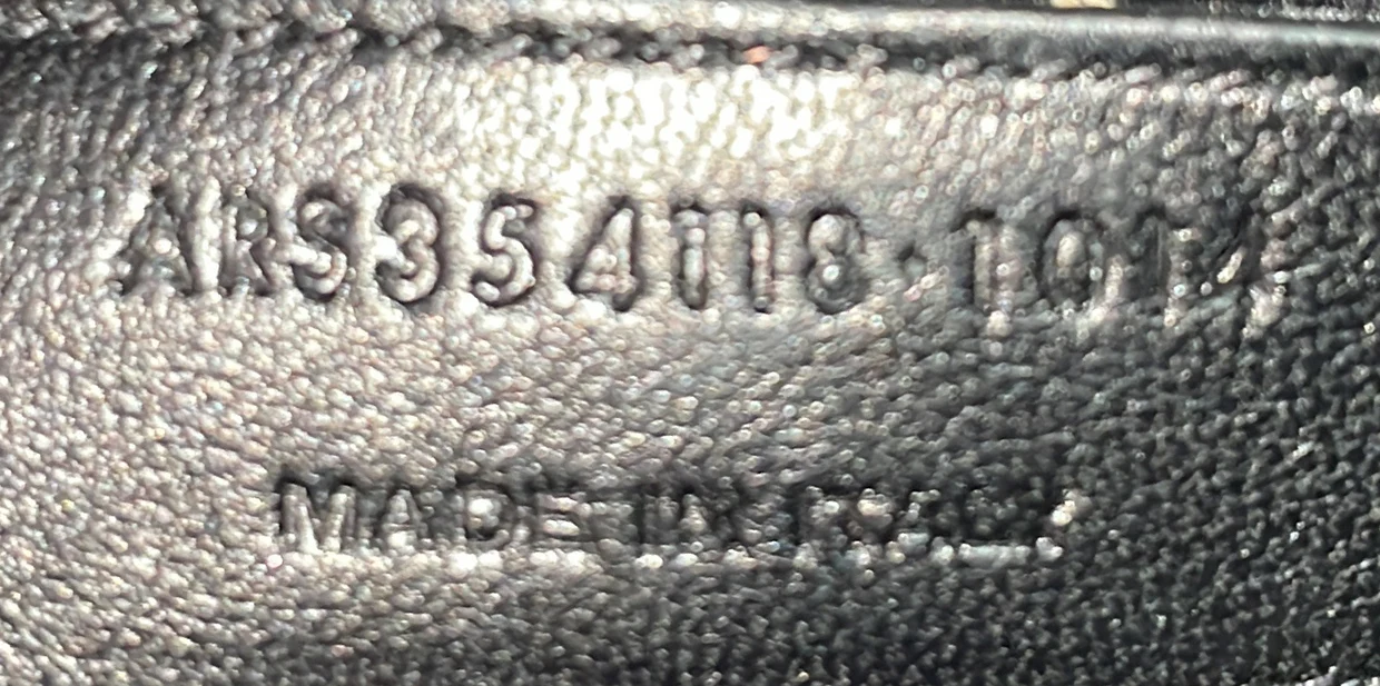 Classic Monogram Envelope Satchel Matelasse Chevron Leather Large - Deep Luxury