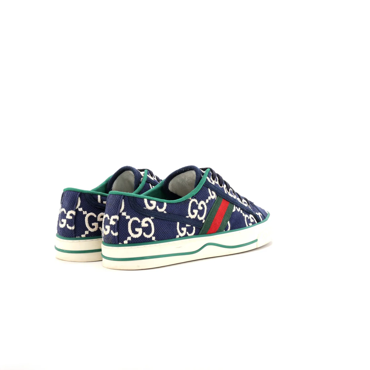 1977 Tennis Sneakers GG Embroidered Canvas - Deep Luxury