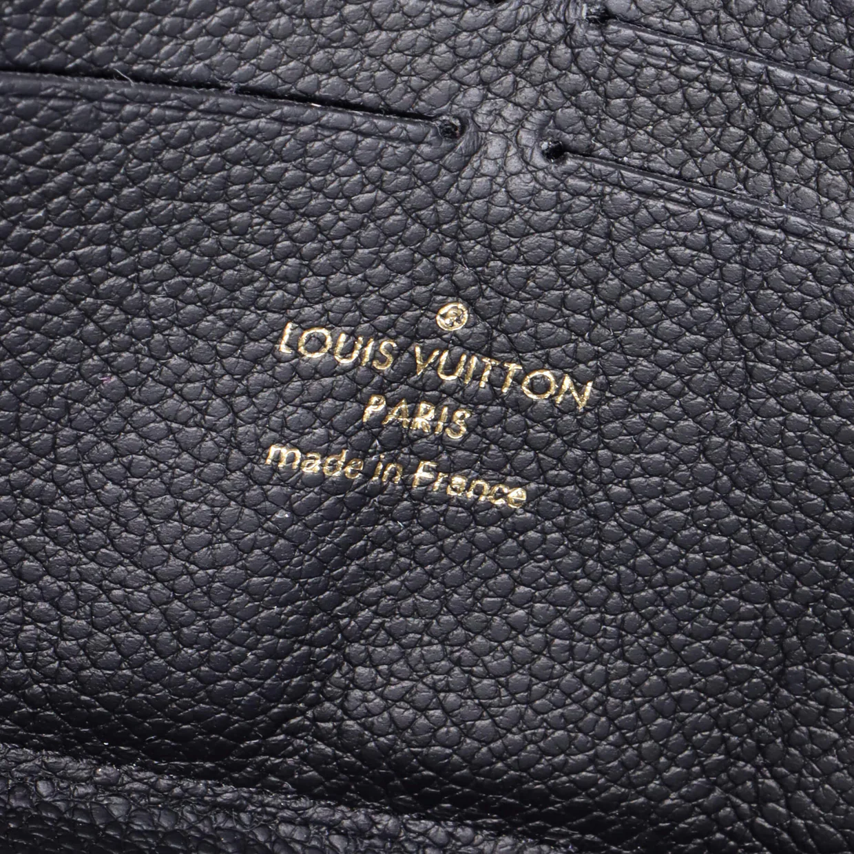 Clemence Wallet Monogram Empreinte Leather - Deep Luxury
