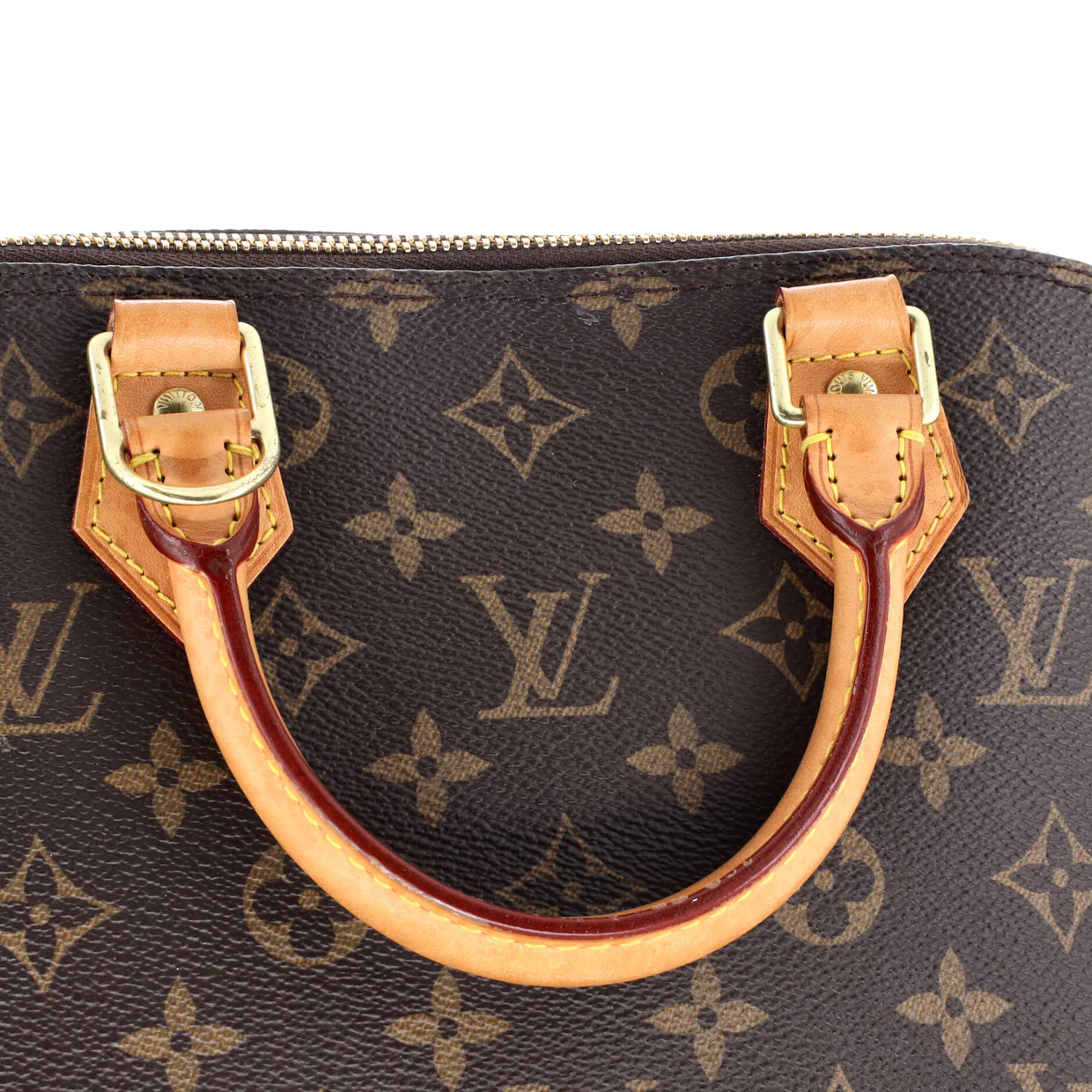 Alma Handbag Monogram Canvas PM - Deep Luxury