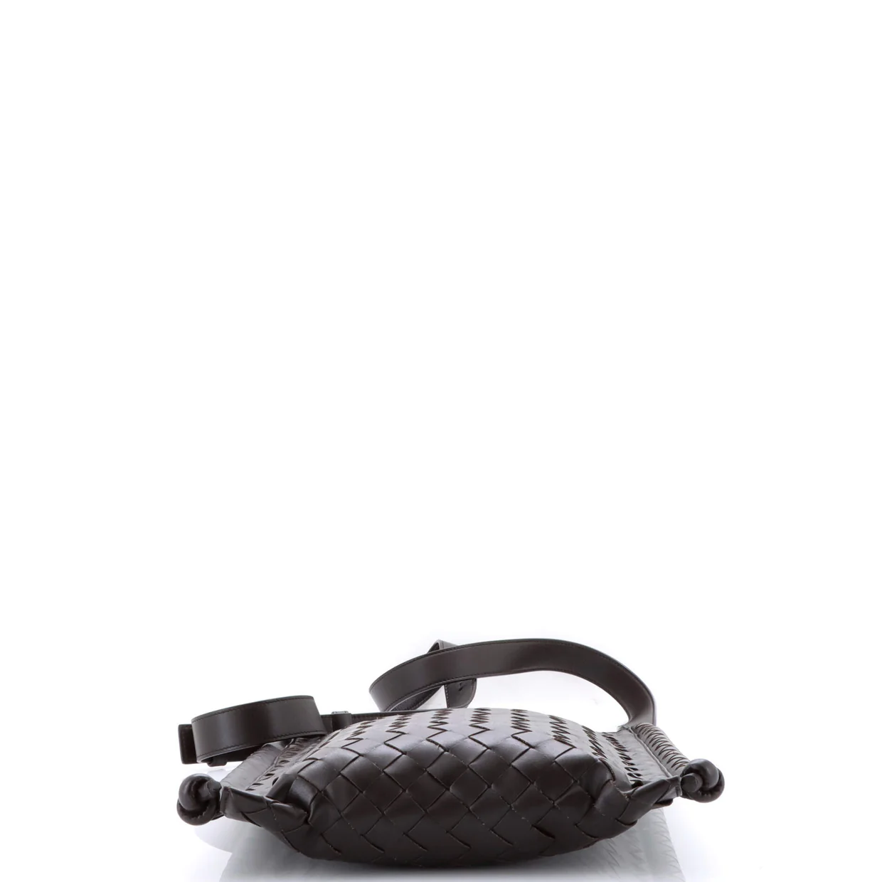 Flat Loop Bag Intrecciato Nappa Large - Deep Luxury