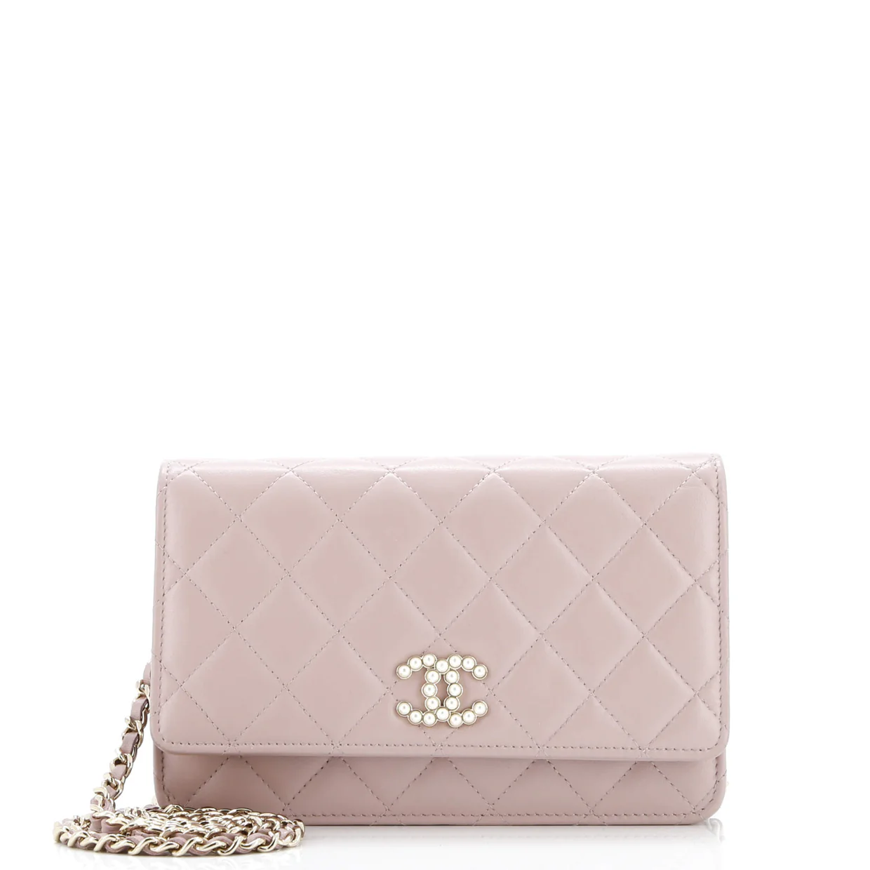 Coco Candy Wallet on Chain Quilted Lambskin - Deep Luxury