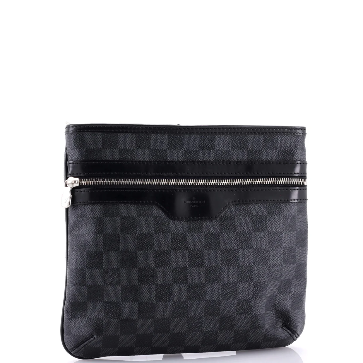 Thomas Handbag Damier Graphite - Deep Luxury