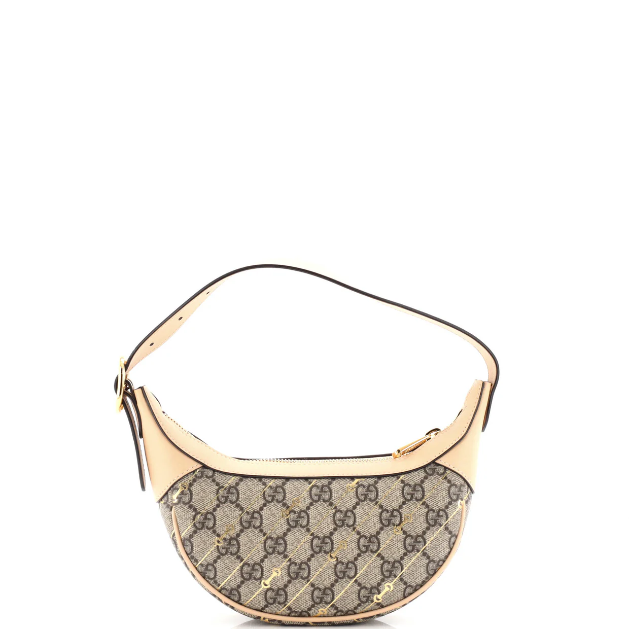 Ophidia Zip Hobo Print GG Coated Canvas Mini - Deep Luxury