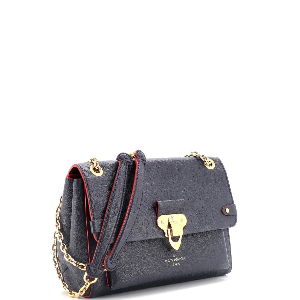 Vavin Handbag Monogram Empreinte Leather PM - Deep Luxury