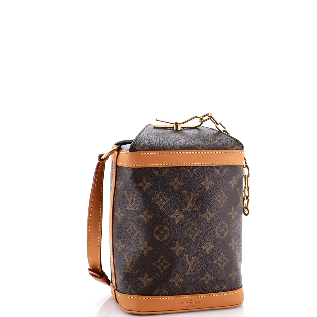 Legacy Milk Box Bag Monogram Canvas - Deep Luxury