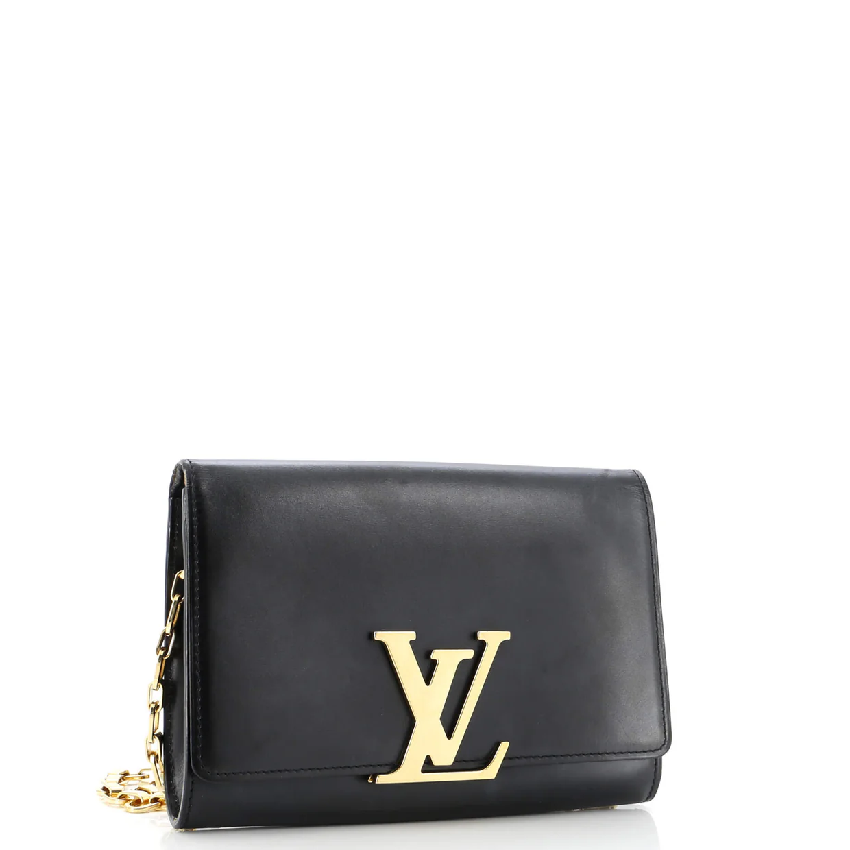 Chain Louise Clutch Leather MM - Deep Luxury