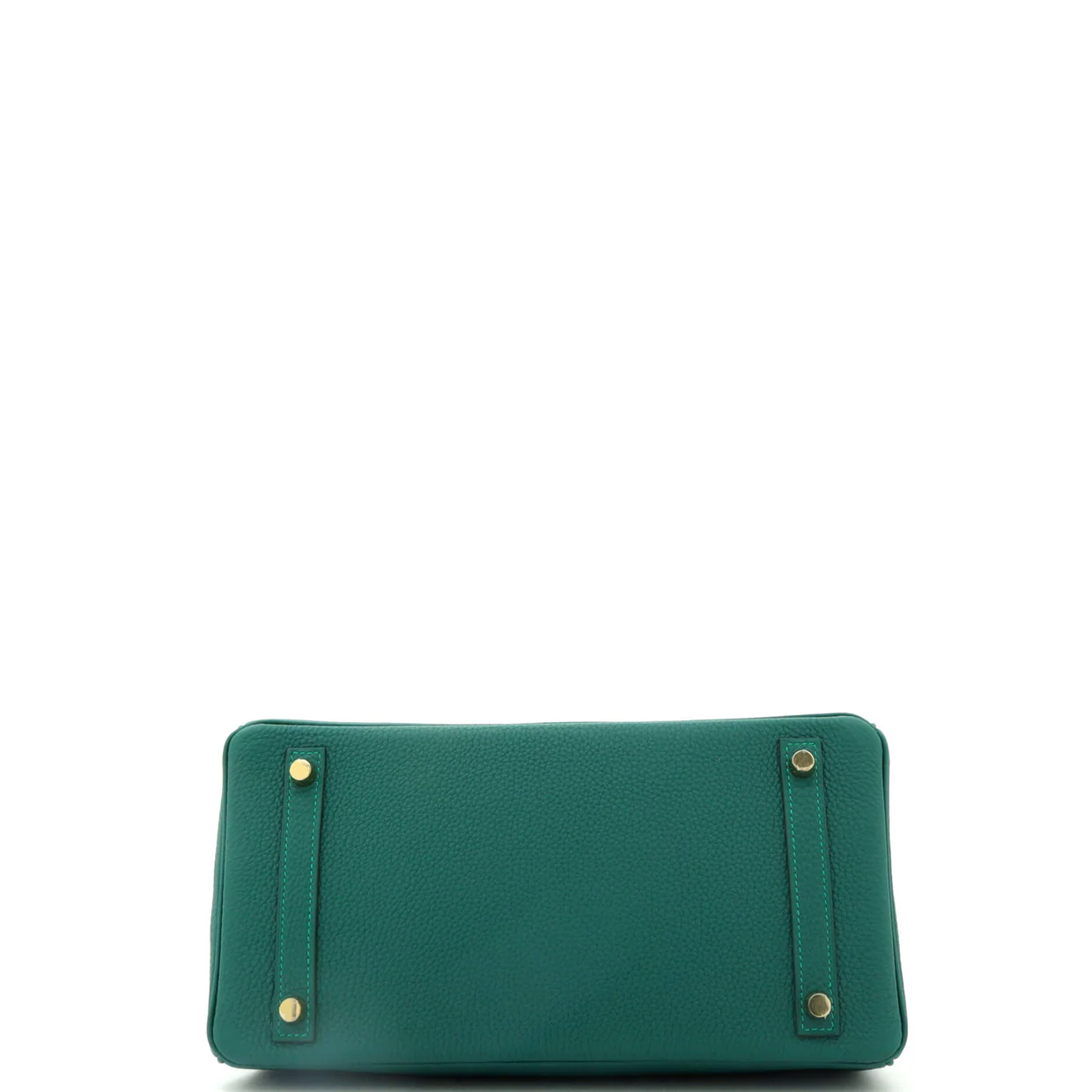Birkin Handbag Malachite Togo with Gold Hardware 30 - Deep Luxury