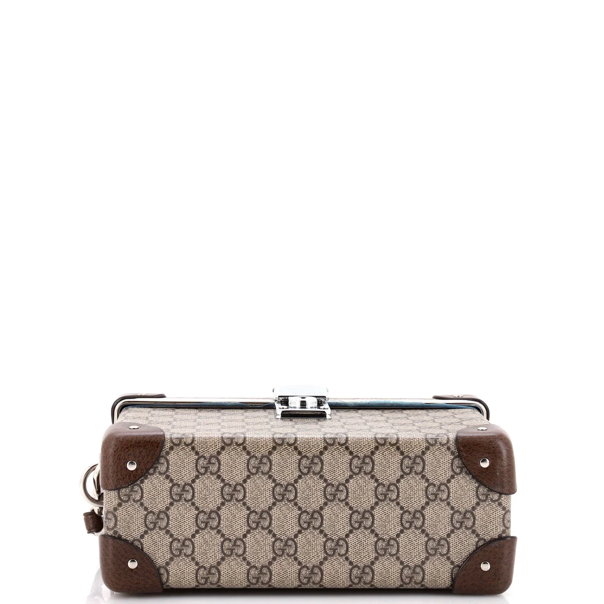 Bamboo Globe-Trotter Vanity Case GG Coated Canvas - Deep Luxury