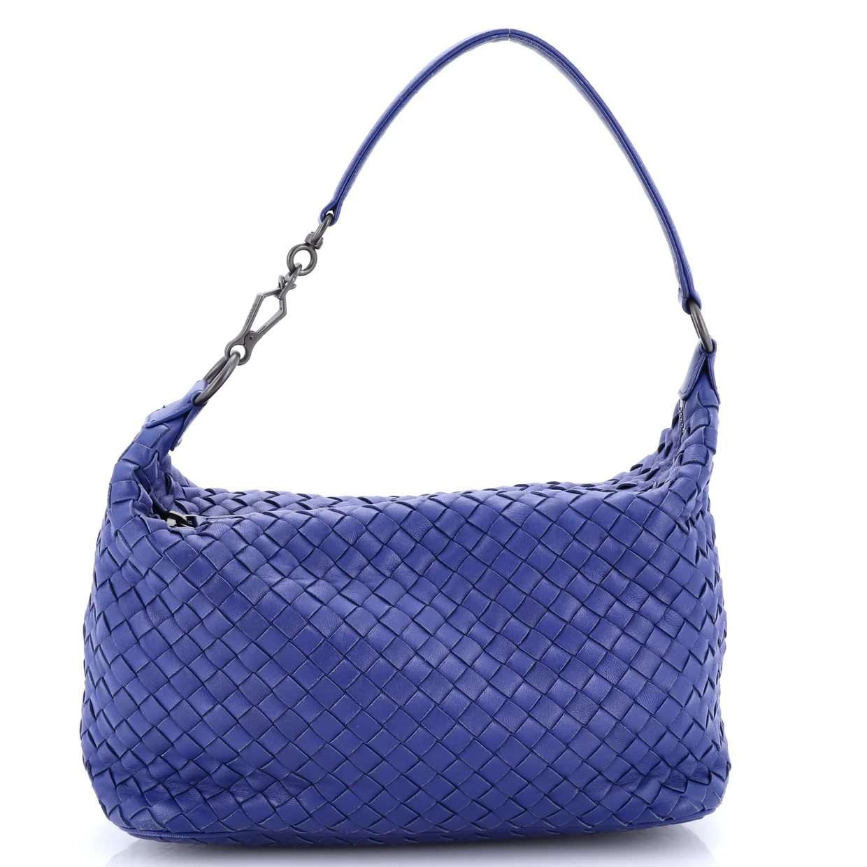 Zip Hobo Intrecciato Nappa Small - Deep Luxury