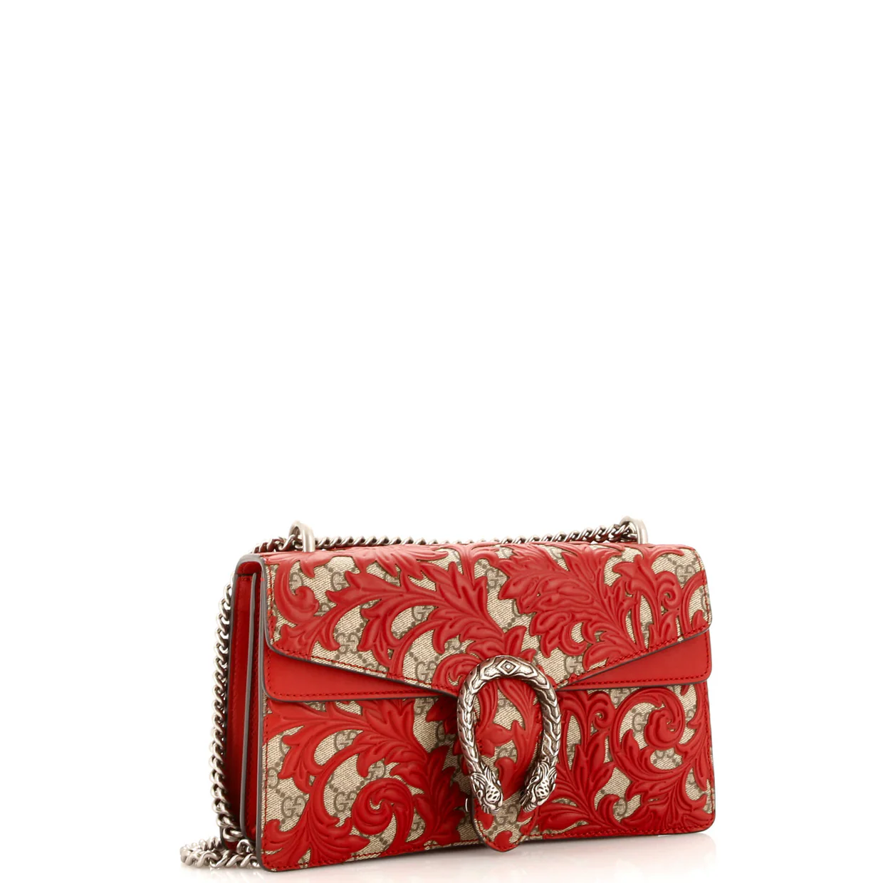 Dionysus Bag Arabesque GG Coated Canvas Small - Deep Luxury