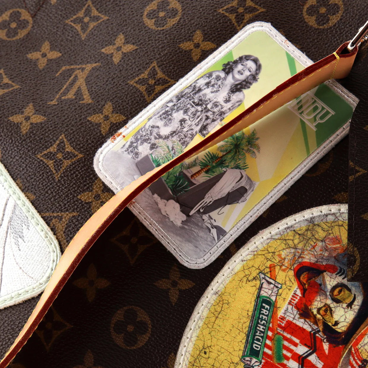 Cindy Sherman Camera Messenger Bag Patch Embellished Monogram Canvas - Deep Luxury