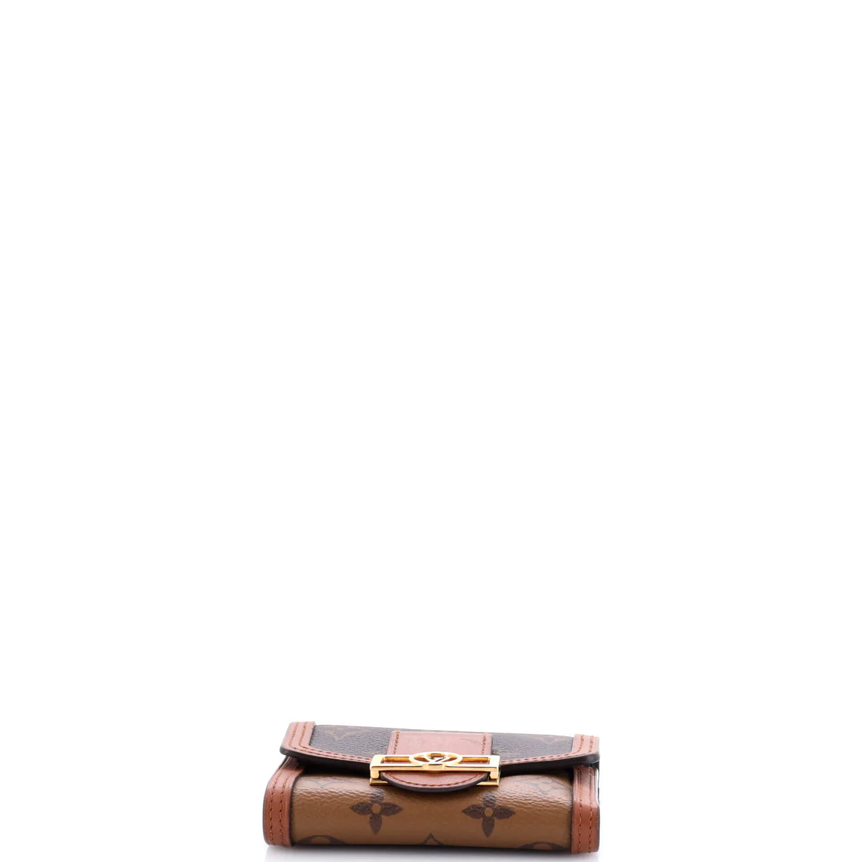 Dauphine Wallet Reverse Monogram Canvas Compact - Deep Luxury