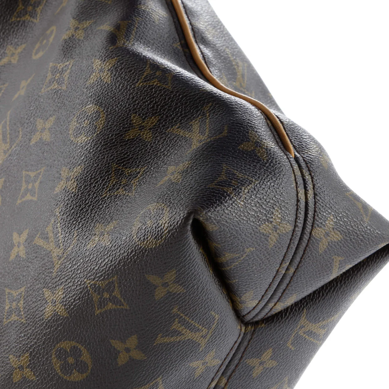 Sully Handbag Monogram Canvas MM - Deep Luxury