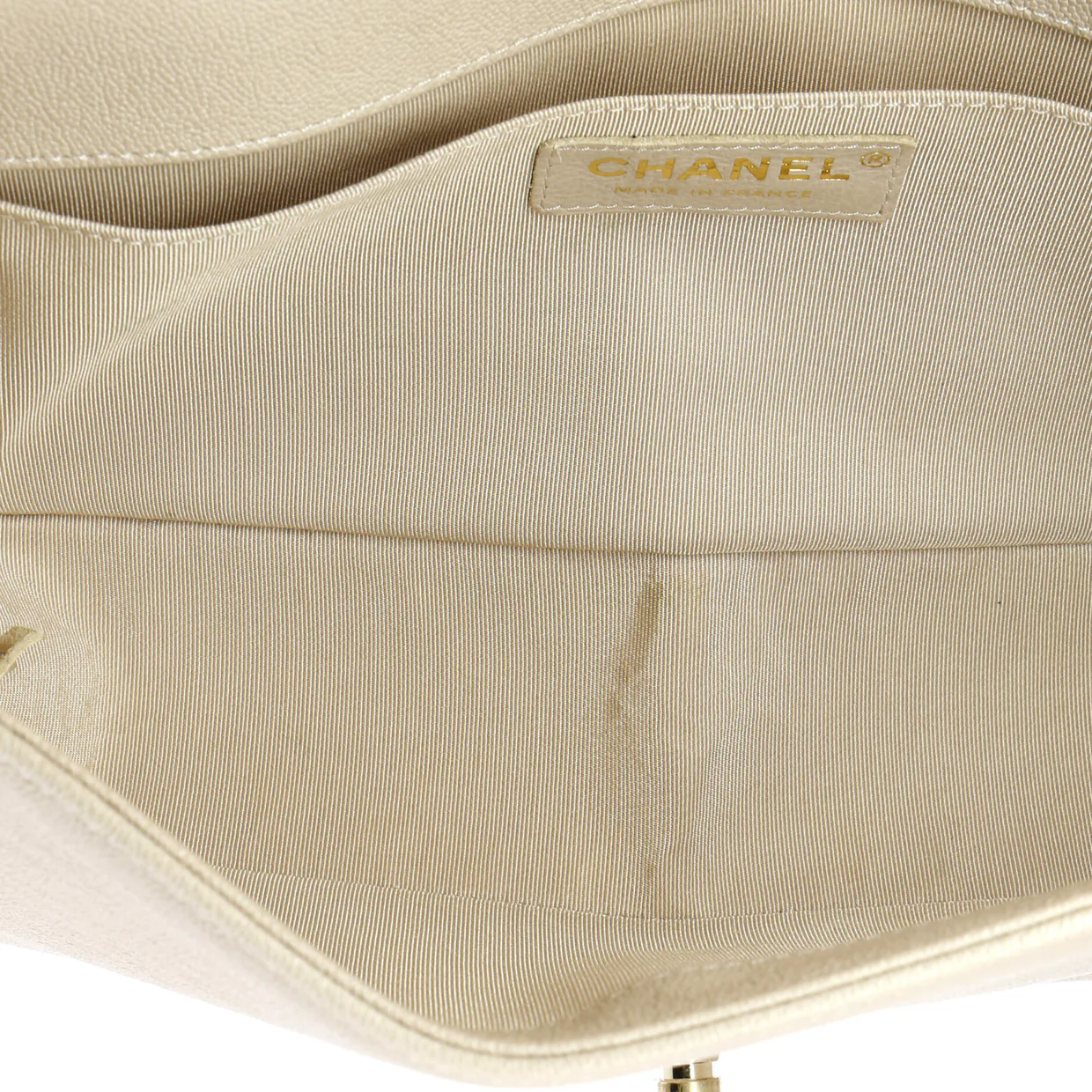 Boy Flap Bag Quilted Caviar Old Medium - Deep Luxury