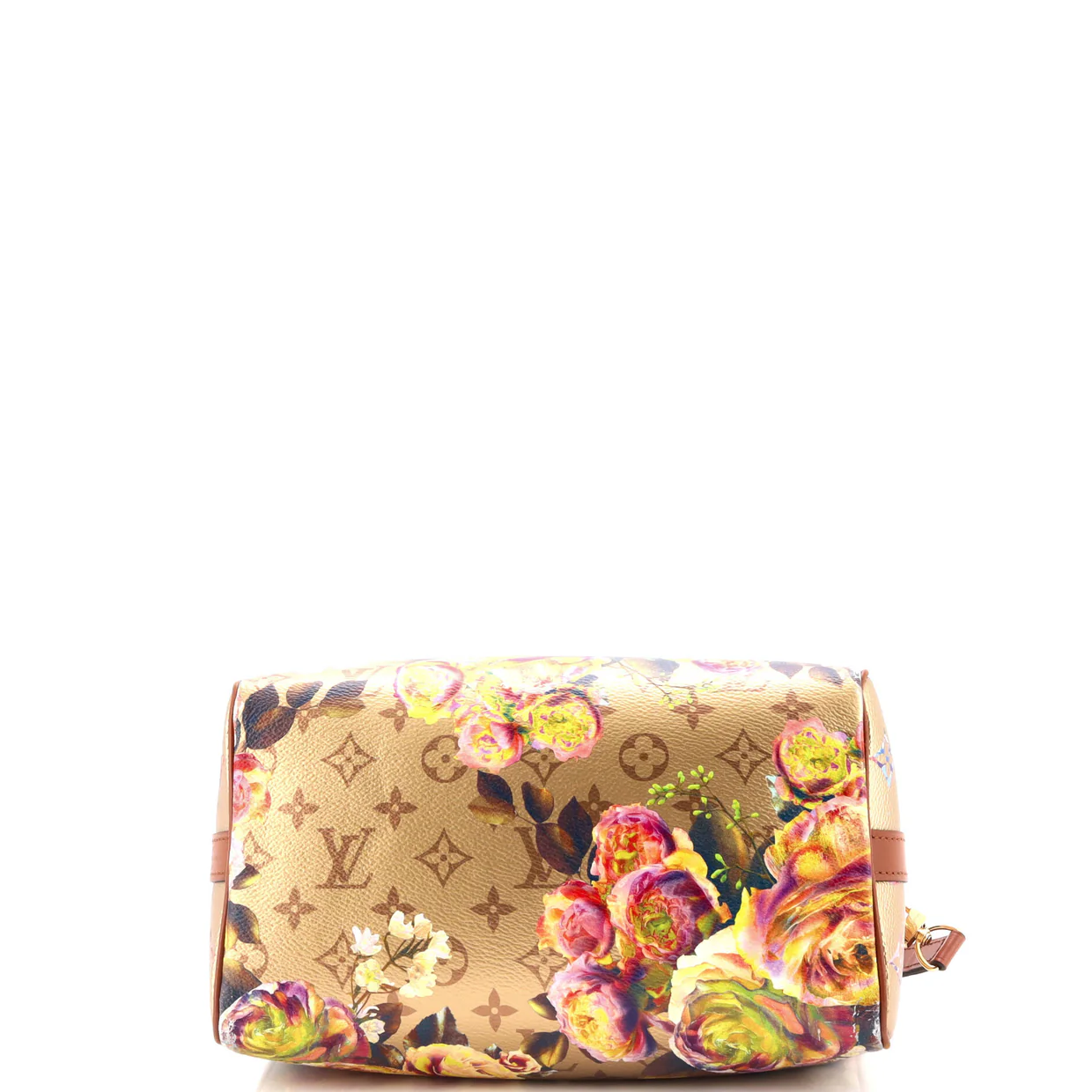 Speedy Bandouliere Bag Limited Edition Flowers Monogram Canvas 25 - Deep Luxury