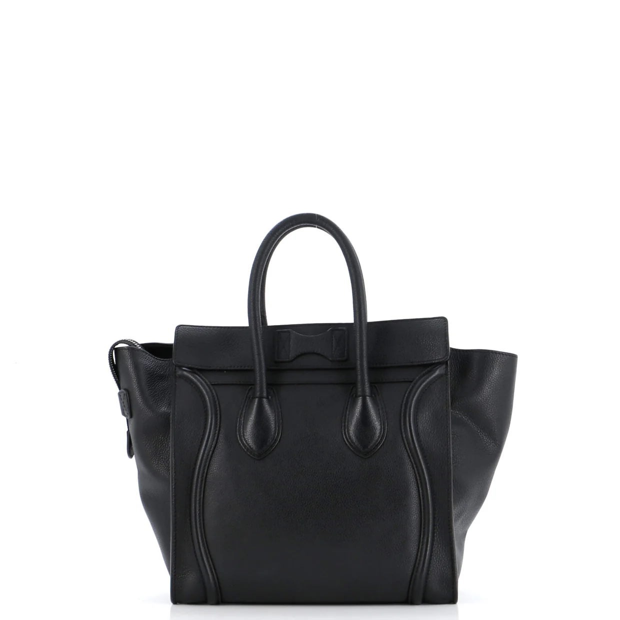 Luggage Bag Grainy Leather Mini - Deep Luxury