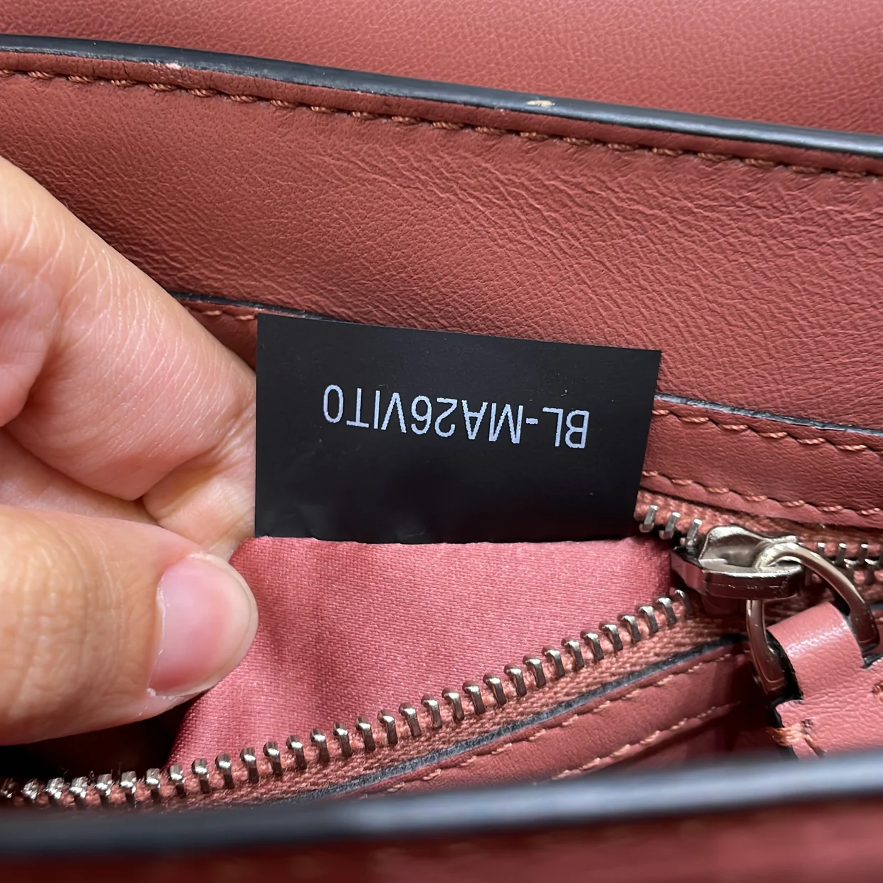 Turnlock Top Handle Bag Leather with Micro Rockstuds Medium - Deep Luxury