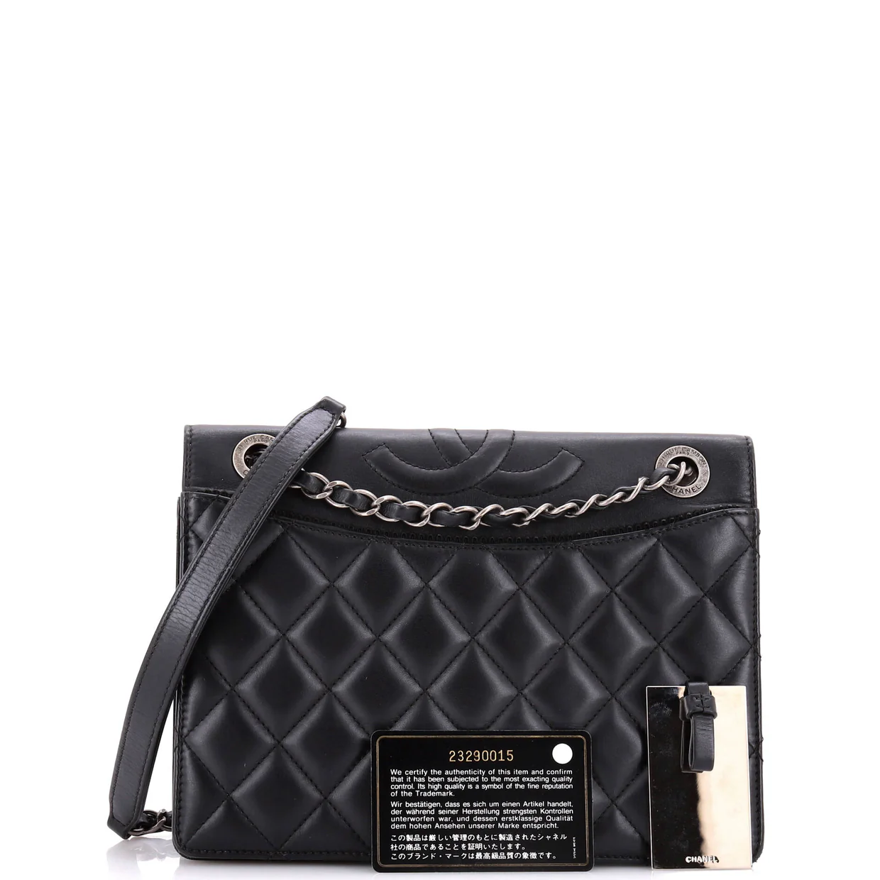 Ballerine Flap Bag Quilted Lambskin Medium - Deep Luxury