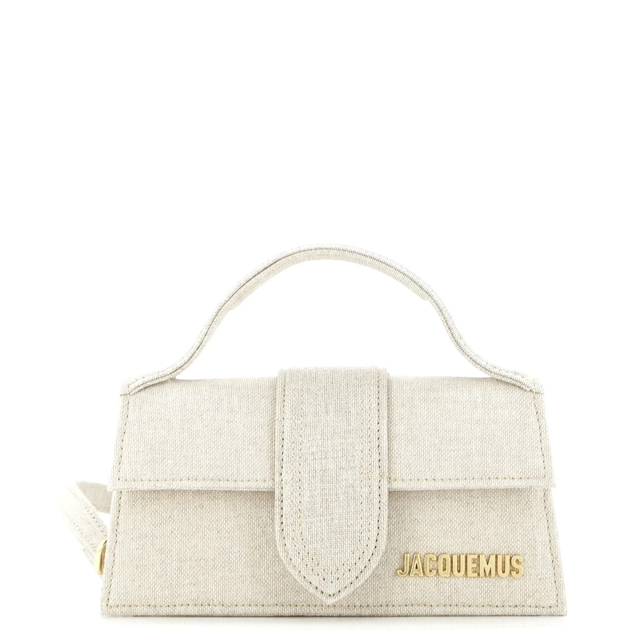 Le Bambino Top Handle Flap Bag Canvas - Deep Luxury