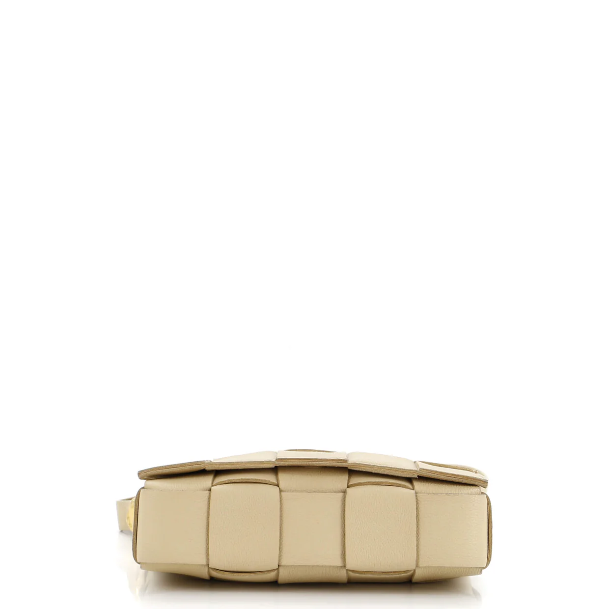 Cassette Crossbody Bag Maxi Intrecciato Grained Leather - Deep Luxury