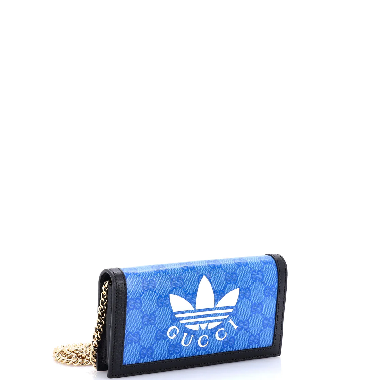 x adidas Wallet on Chain GG Coated Canvas - Deep Luxury