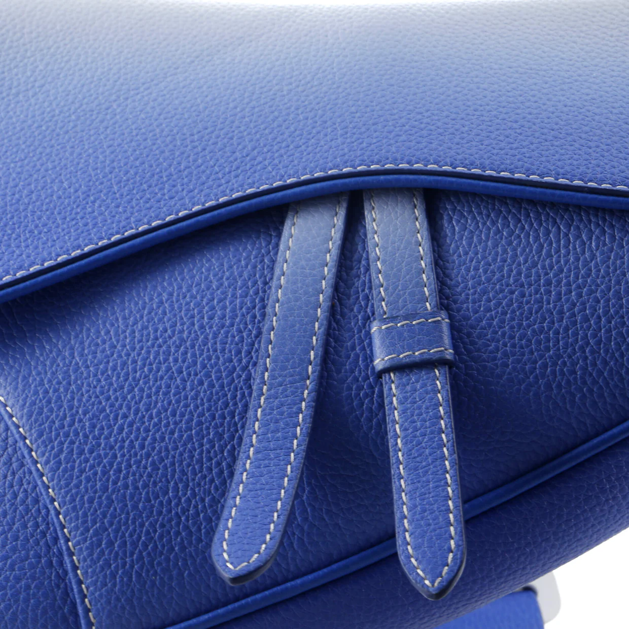 Saddle Crossbody Bag Ombre Leather - Deep Luxury