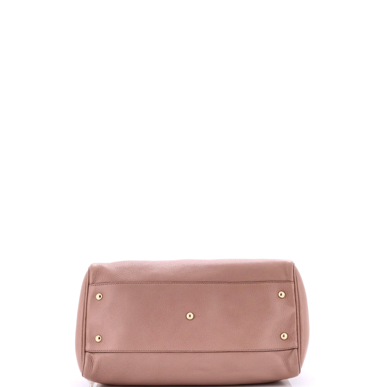 Bamboo Shopper Boston Bag Leather Medium - Deep Luxury