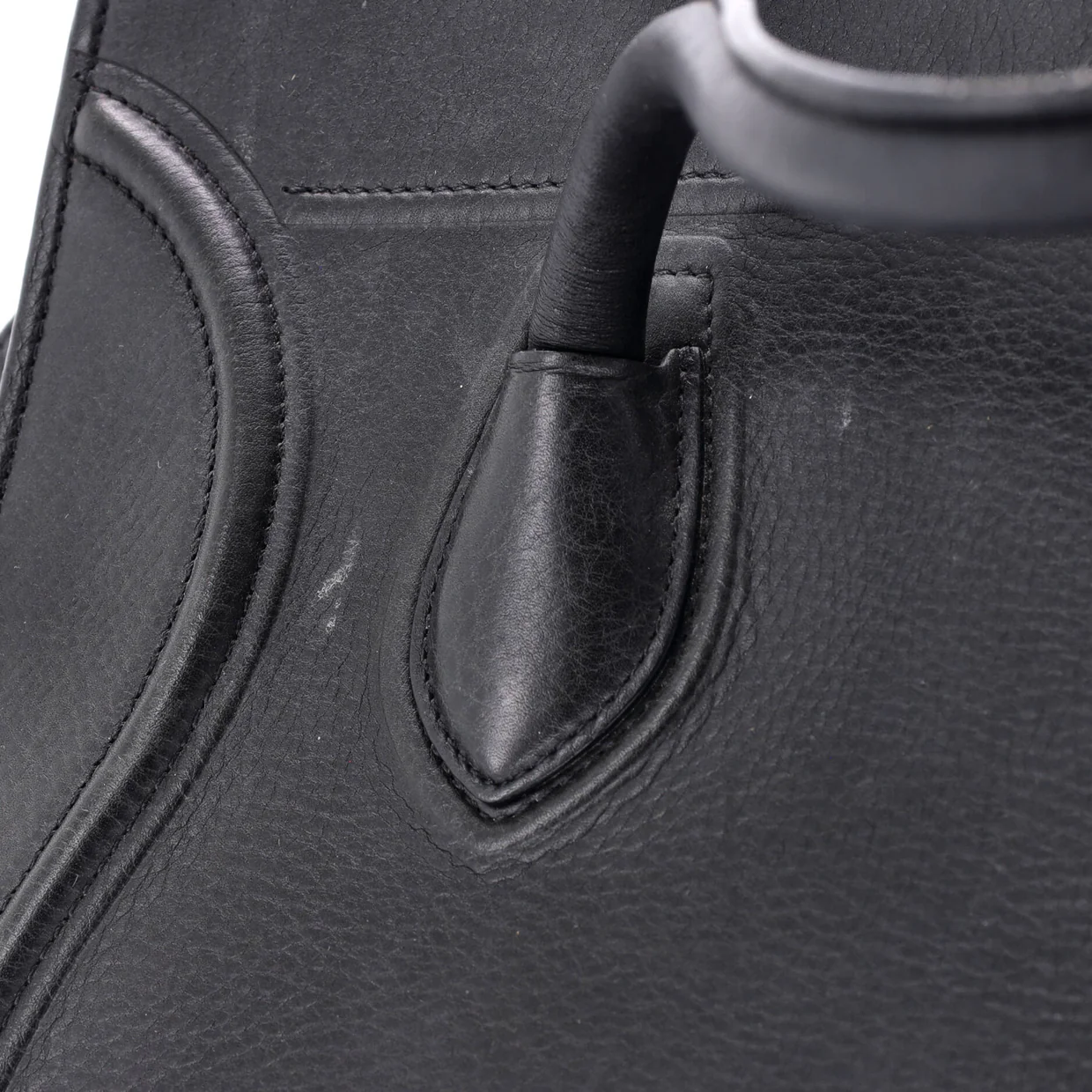 Luggage Bag Grainy Leather Mini - Deep Luxury