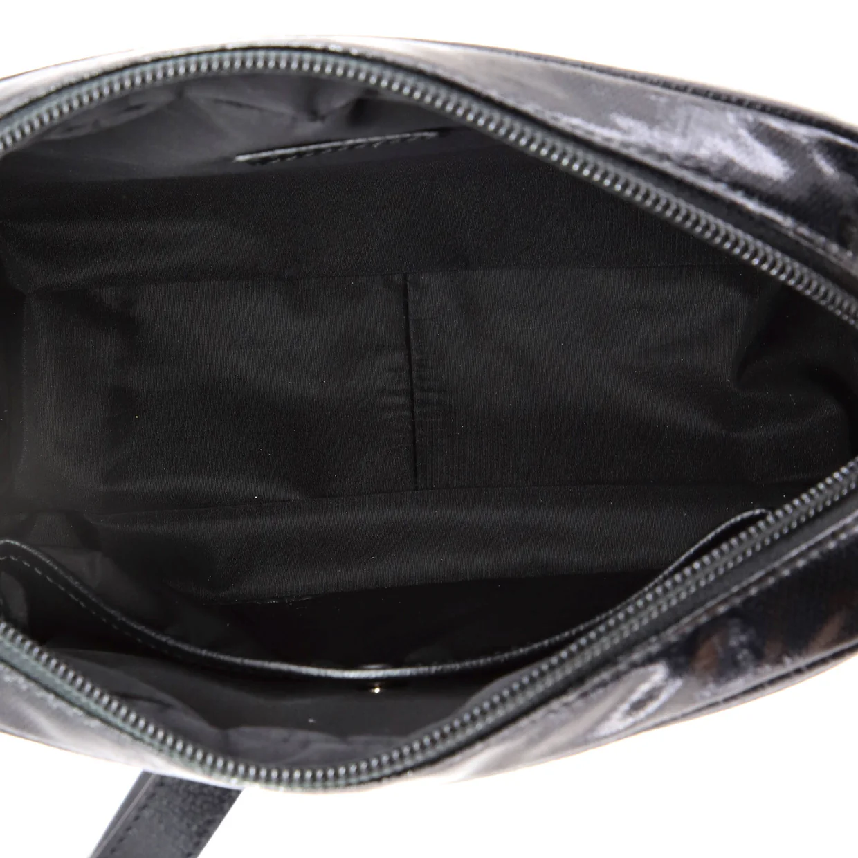 Front Pocket Camera Bag GG Crystal Coated Canvas Mini - Deep Luxury