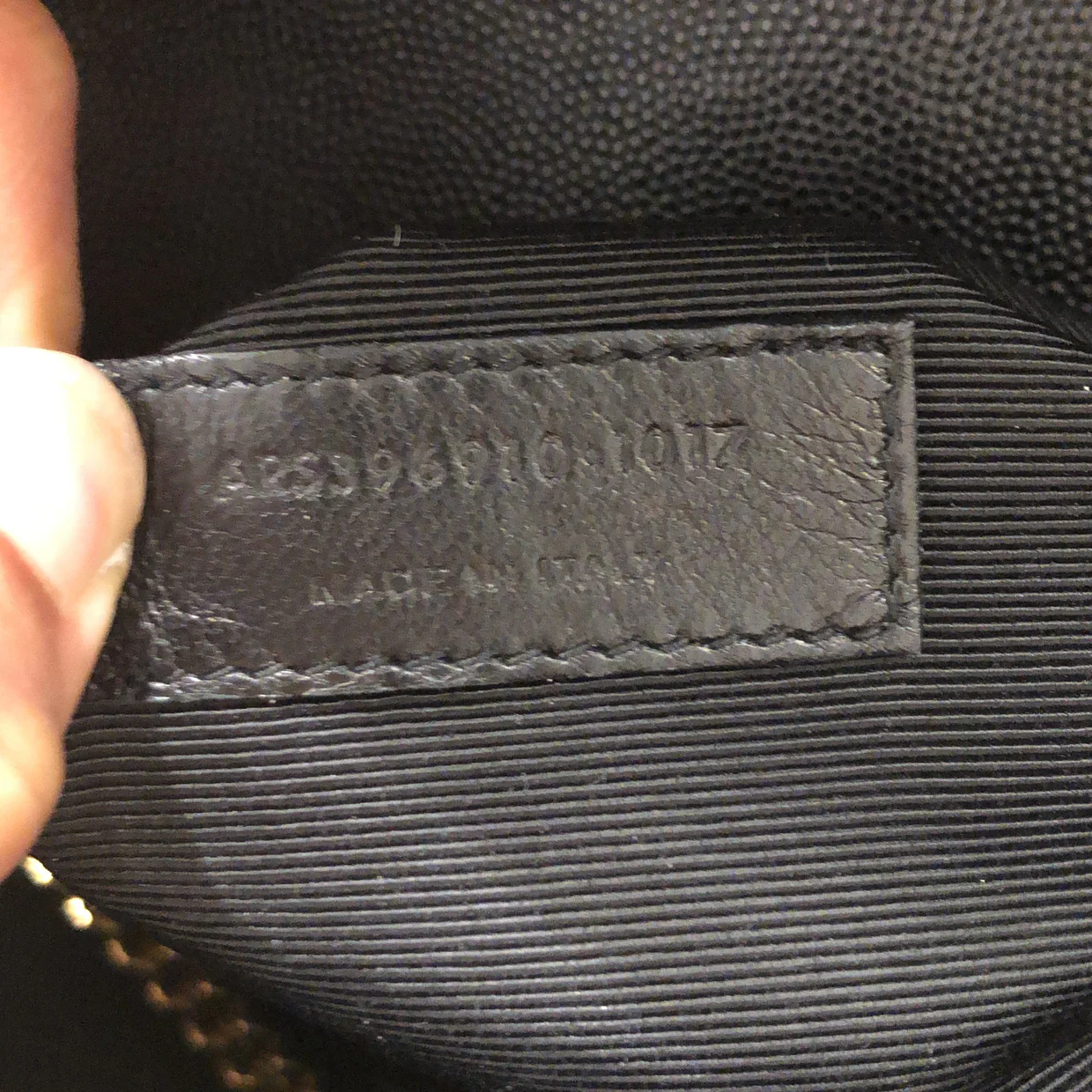 Classic Monogram Envelope Satchel Matelasse Chevron Leather Large - Deep Luxury