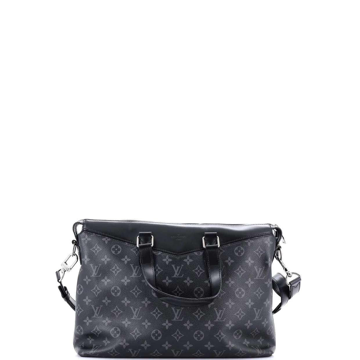 Explorer Briefcase Monogram Eclipse Canvas - Deep Luxury