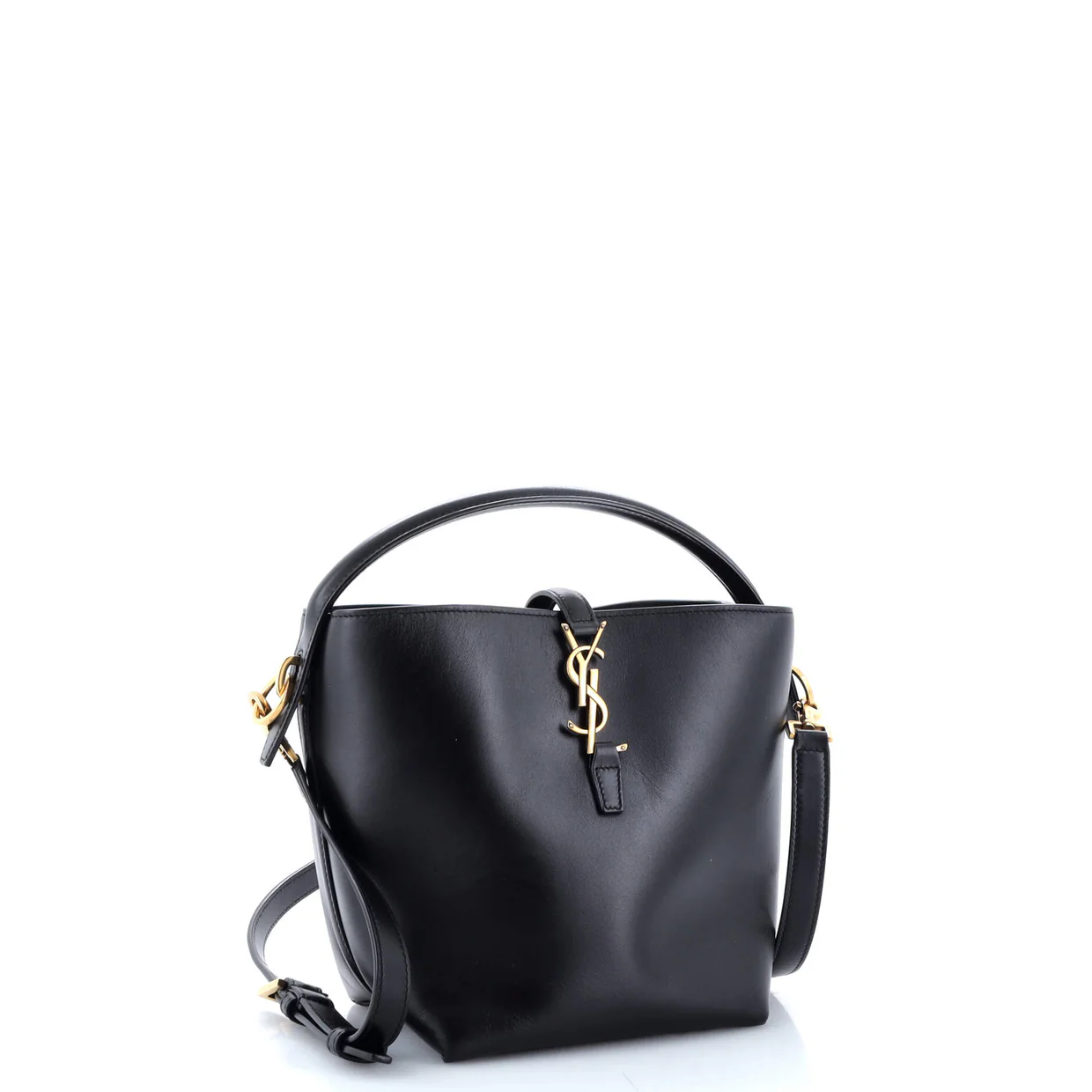 Le 37 Bucket Bag Leather Mini - Deep Luxury