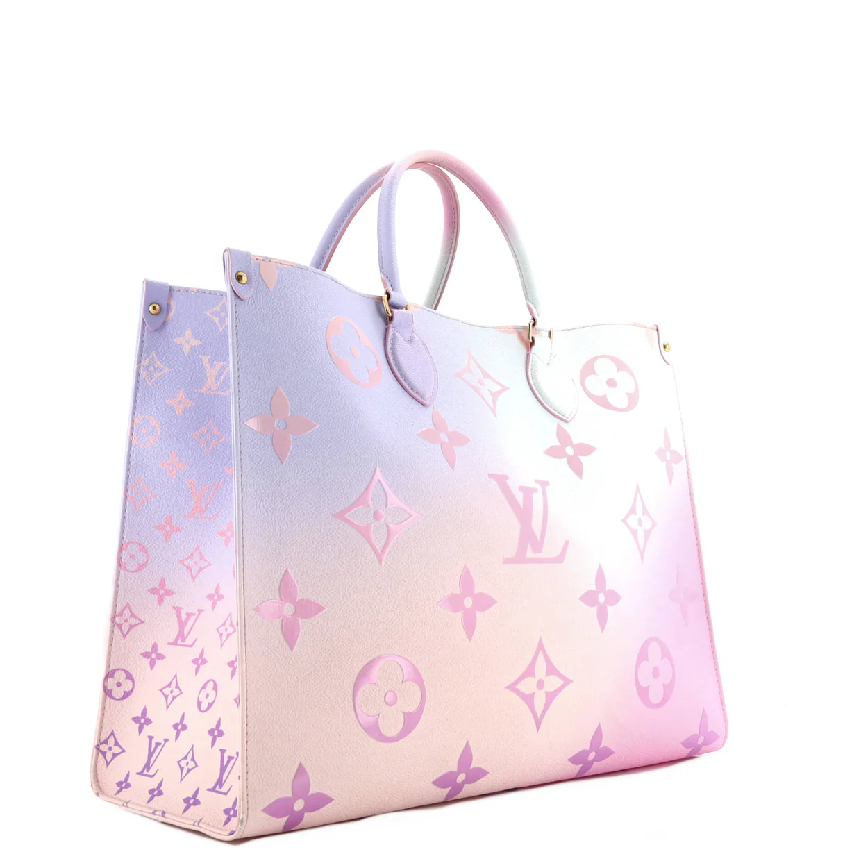 OnTheGo Tote Spring in the City Monogram Giant Canvas GM - Deep Luxury