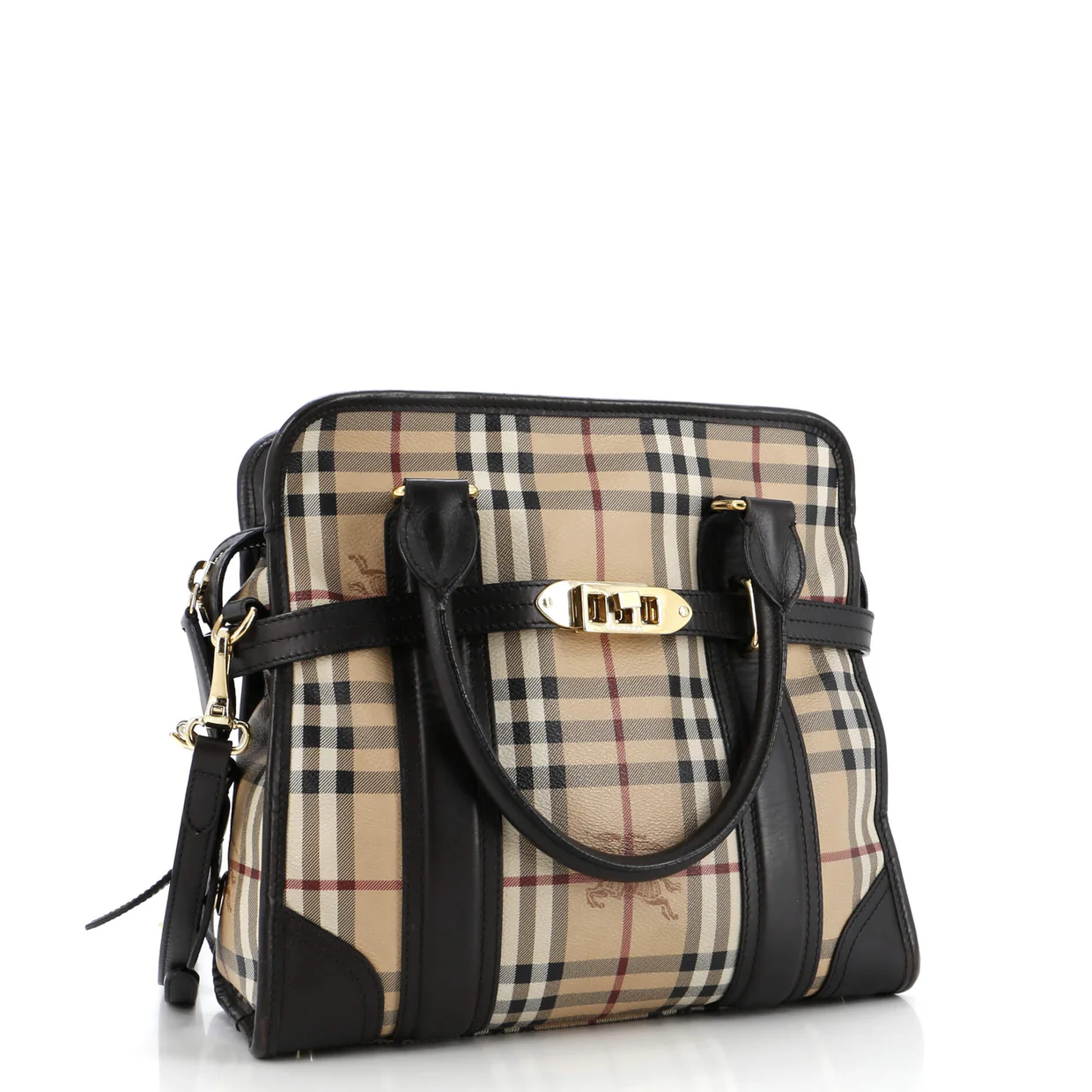 Minford Satchel Haymarket Coated Canvas Medium - Deep Luxury