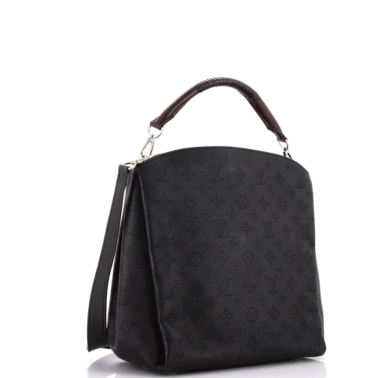 Babylone Handbag Mahina Leather PM - Deep Luxury