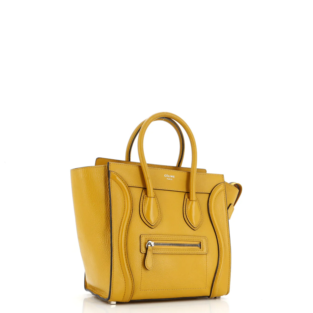 Luggage Bag Grainy Leather Micro - Deep Luxury