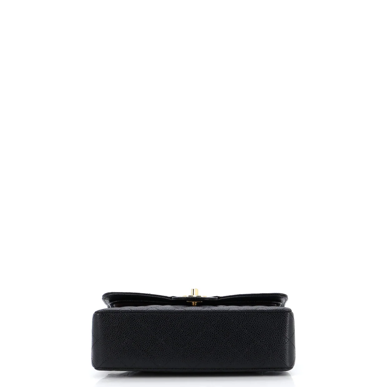 Classic Double Flap Bag Quilted Caviar Small - Deep Luxury