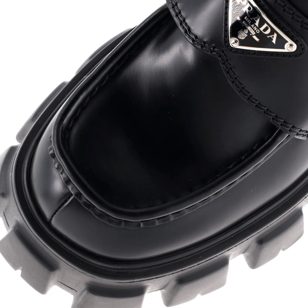 Men's Monolith Loafers Leather - Deep Luxury