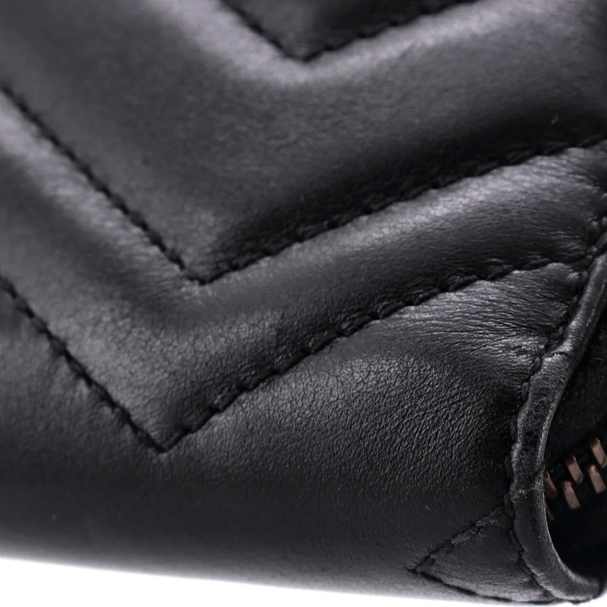 GG Marmont Zip Around Wallet Matelasse Leather - Deep Luxury