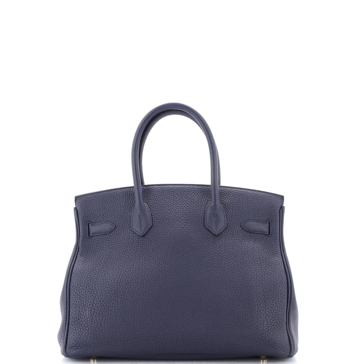 Birkin Handbag Bleu Nuit Togo with Gold Hardware 30 - Deep Luxury