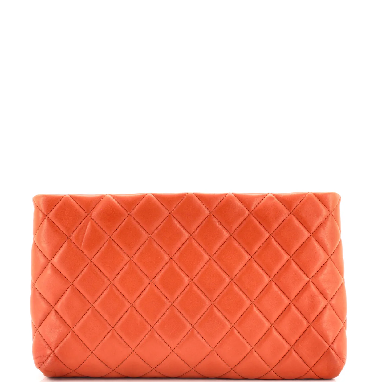 Square Timeless Clutch Quilted Lambskin - Deep Luxury