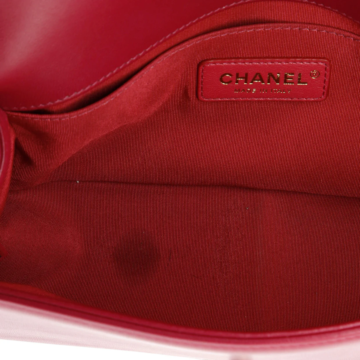 Boy Flap Bag Chevron Velvet Old Medium - Deep Luxury