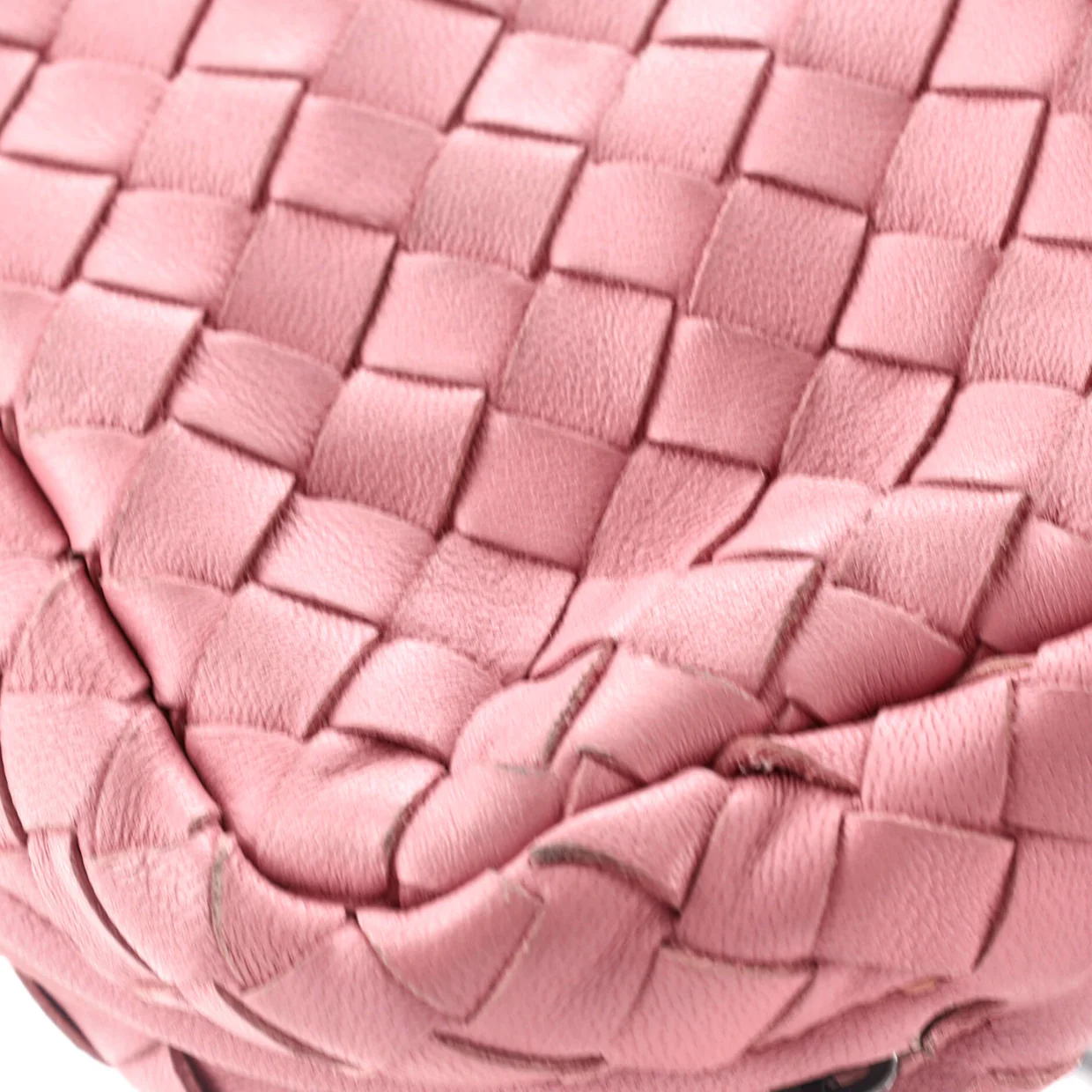 Expandable Chain Crossbody Bag Intrecciato Nappa Small - Deep Luxury