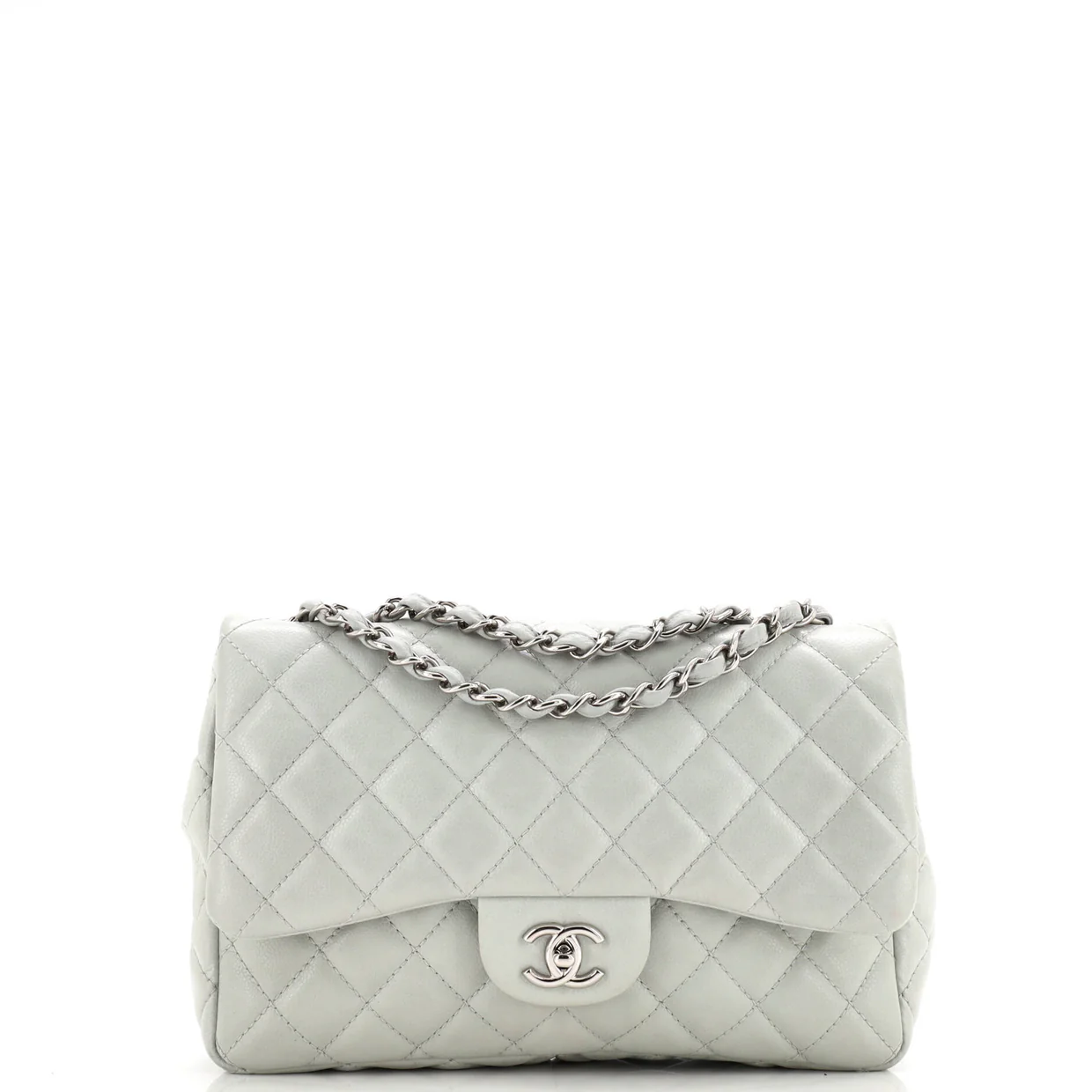 Vintage Classic Single Flap Bag Quilted Caviar Jumbo - Deep Luxury